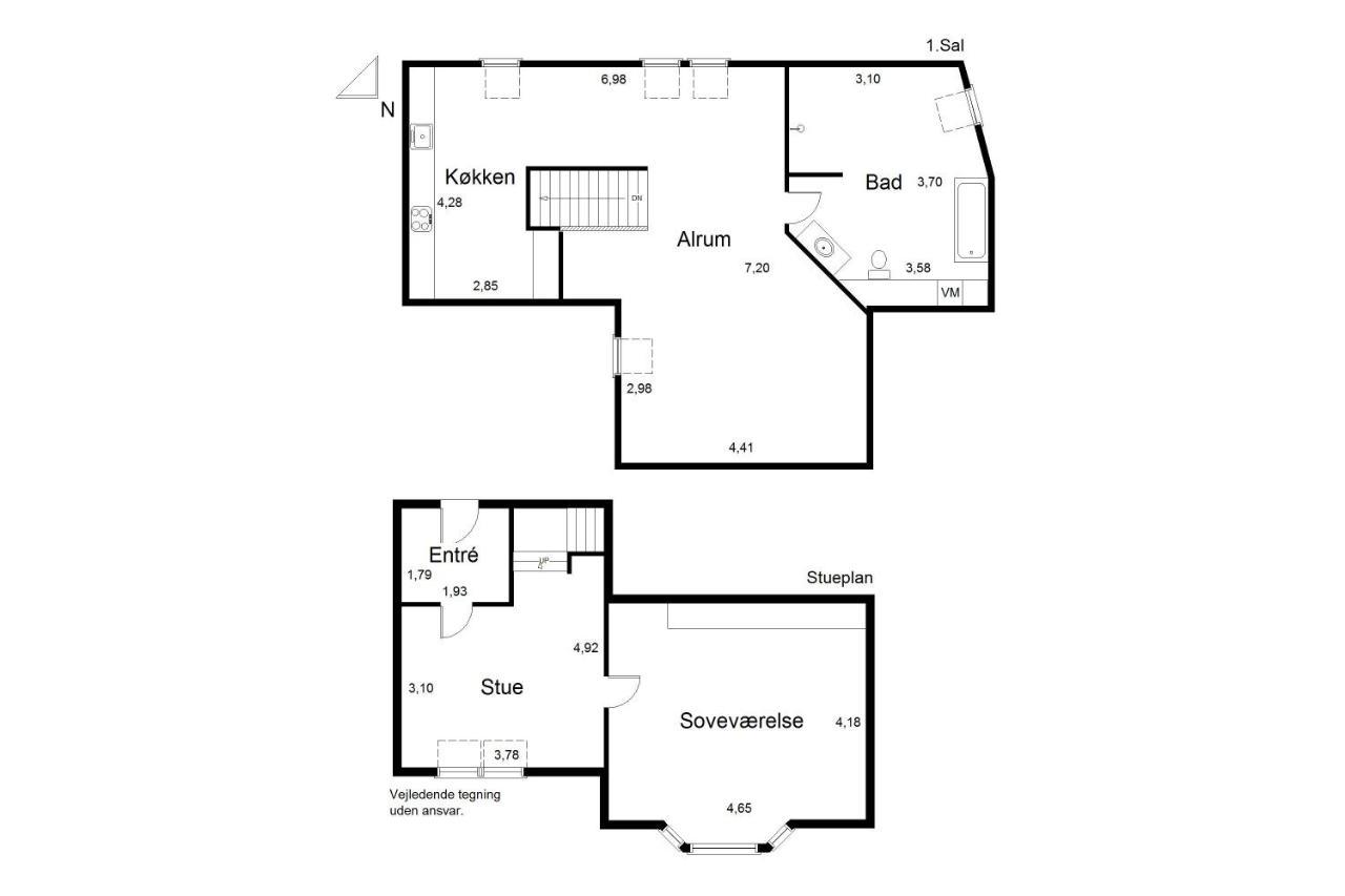 Bath Tub Penthouse In The City 올보르 외부 사진